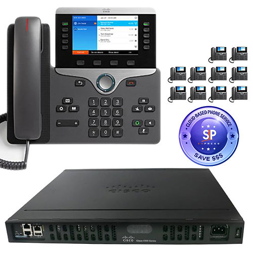 Express 10 - Cisco IP PBX Phone System bundled with SIP Trunks