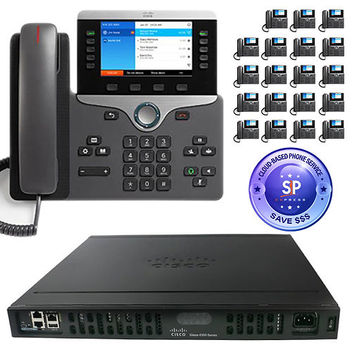 20-Phone System + SIP Service