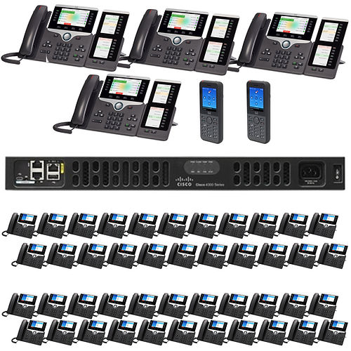 50-Phone System + SIP Service